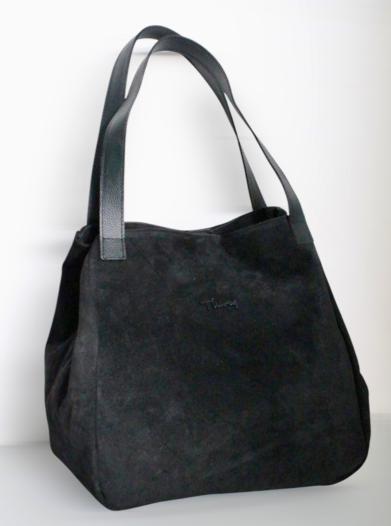 Suede Collection shoulder bag