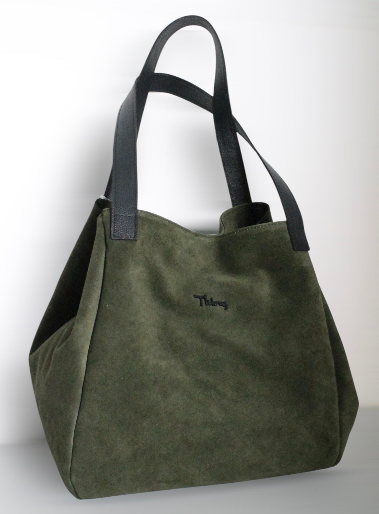 Suede Collection shoulder bag