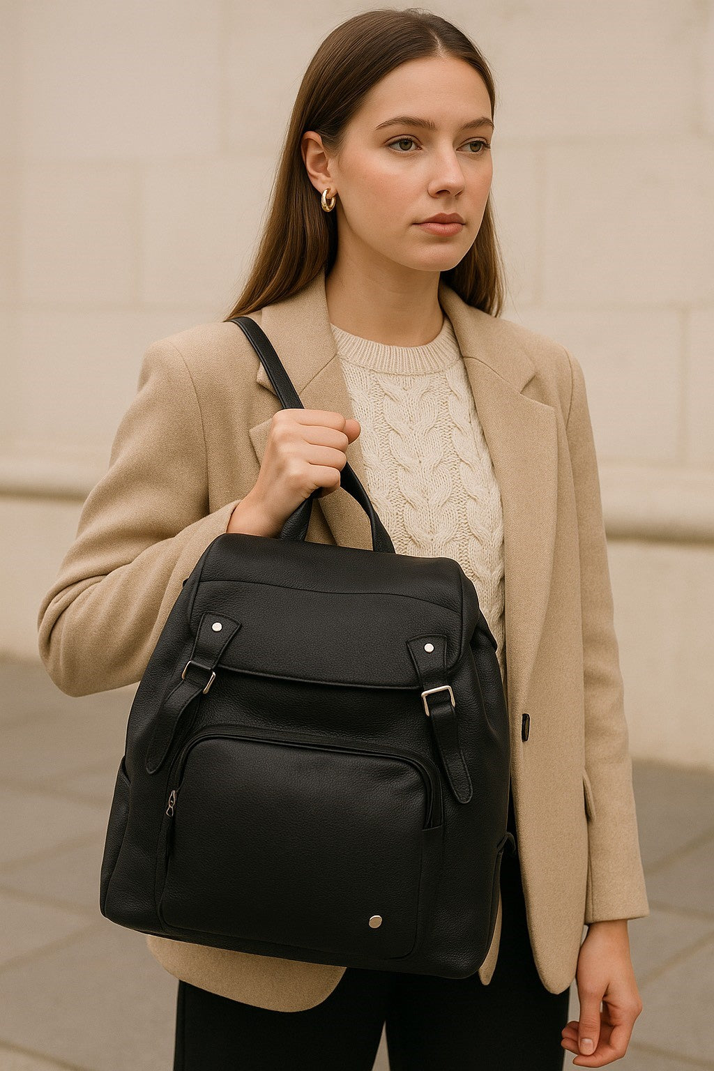 Large unisex Street Life backpack