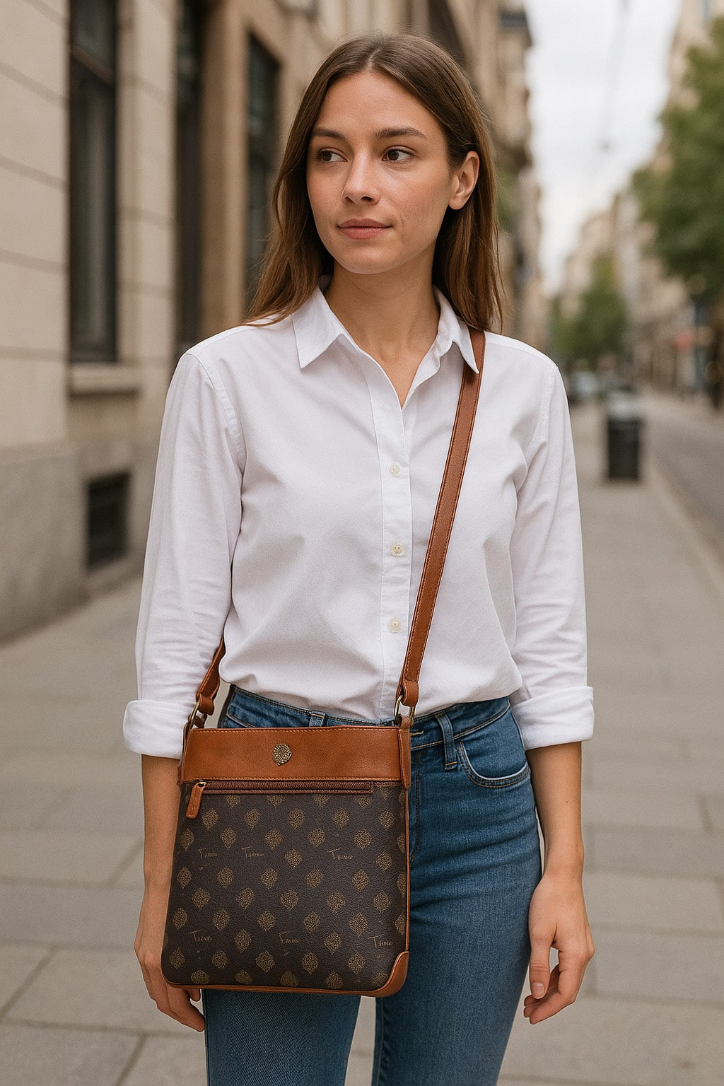 Vintage Olivia City Crossbody Bag