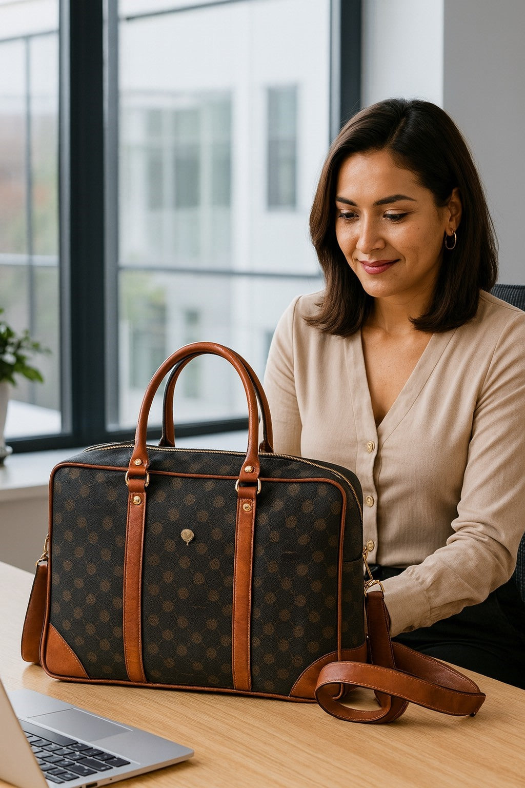 Vintage Olivia business bag