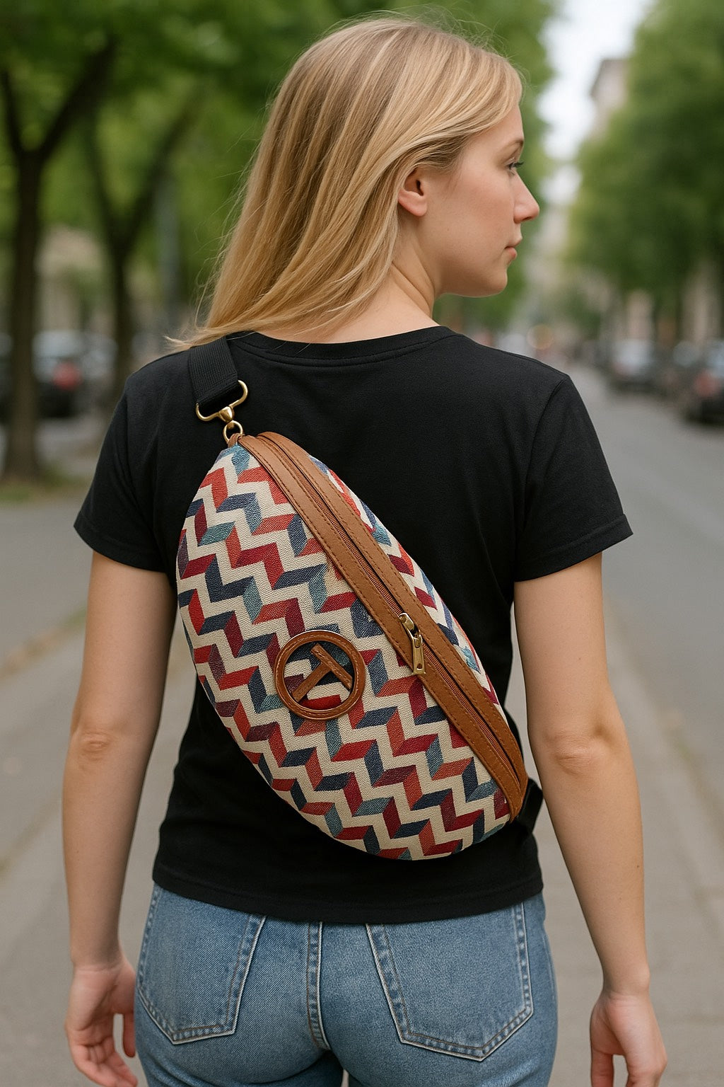 Large belt bag DIONI  Resort