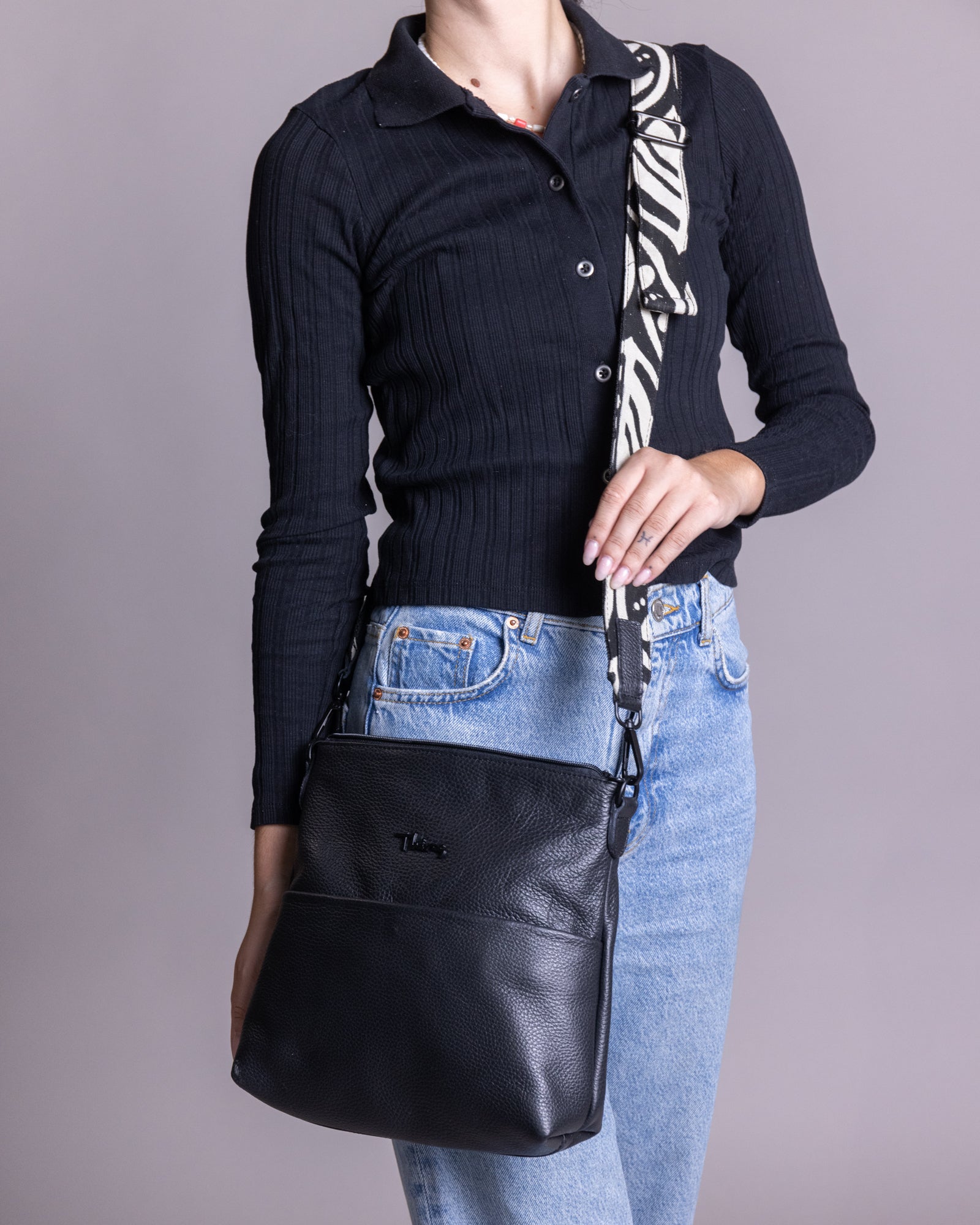 Premium Leather Shoulder and Crossbody Bag